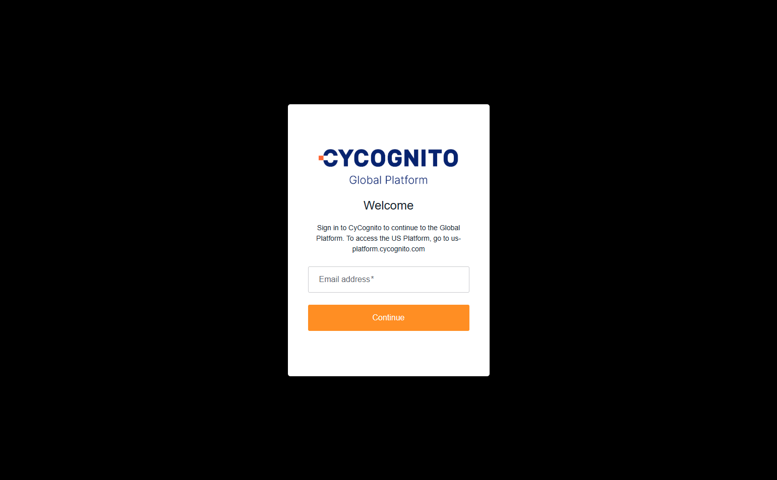 Login @Cycognito