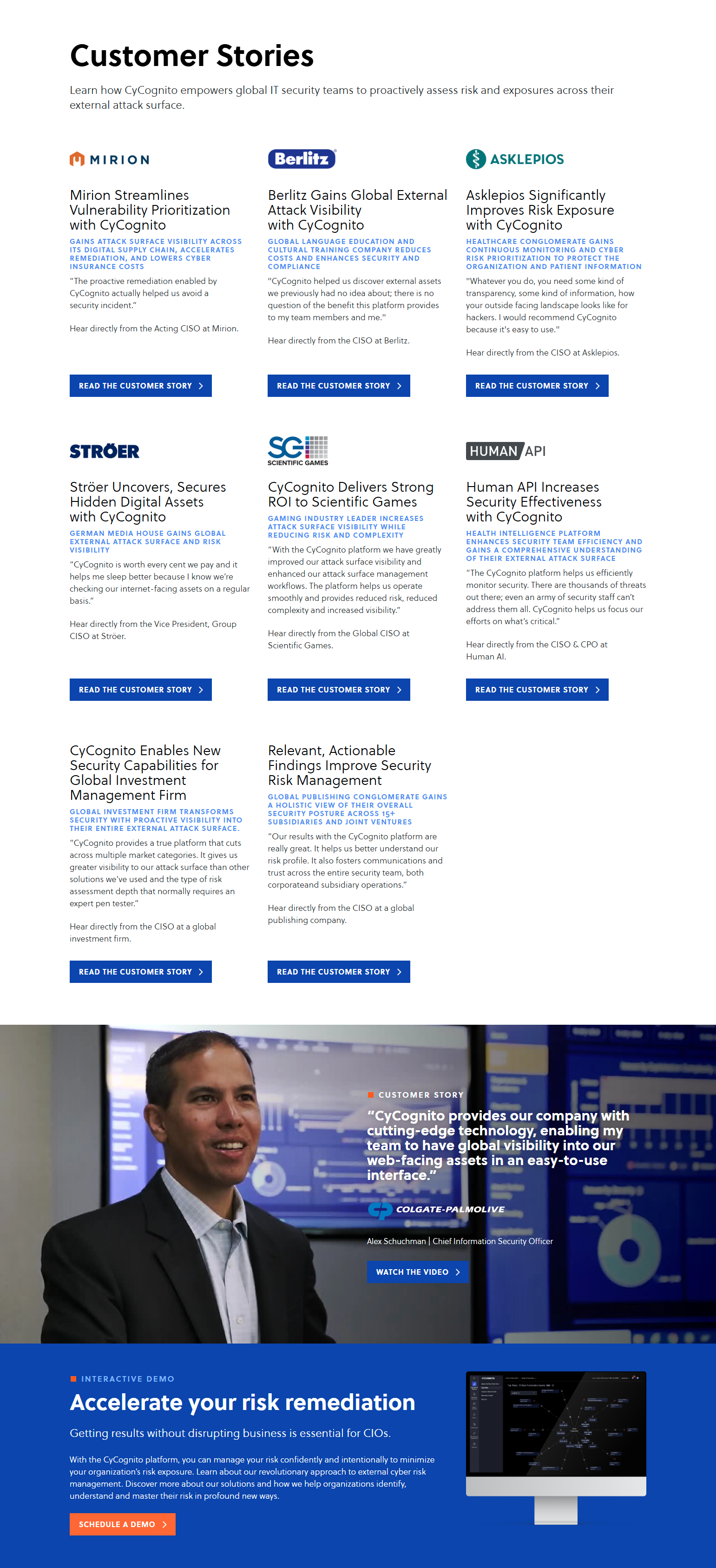 Case Study Index @Cycognito