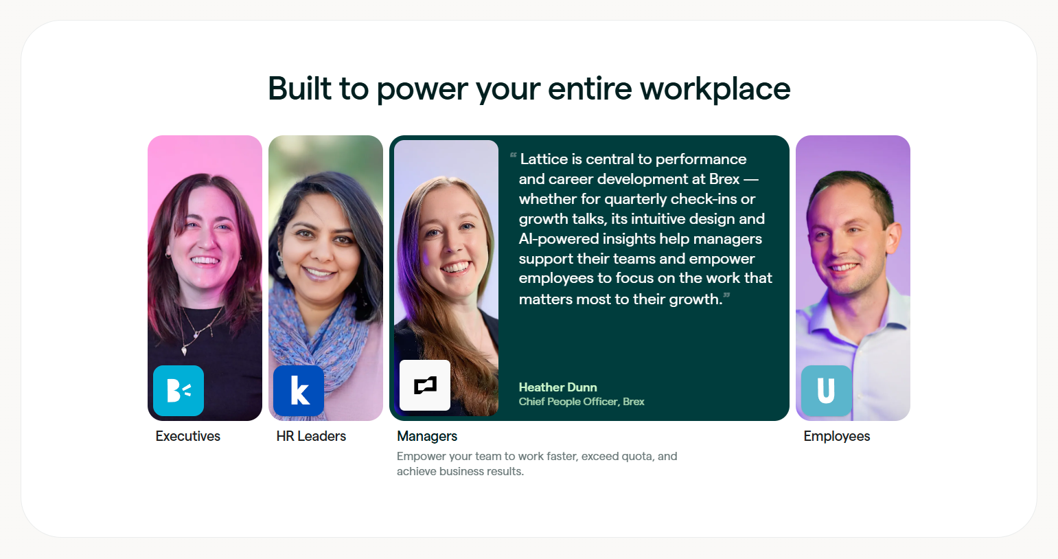 Testimonials Section @Lattice