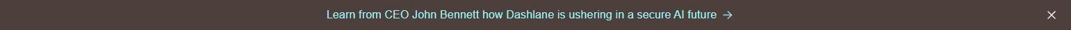 Annoucement Banner @Dashlane