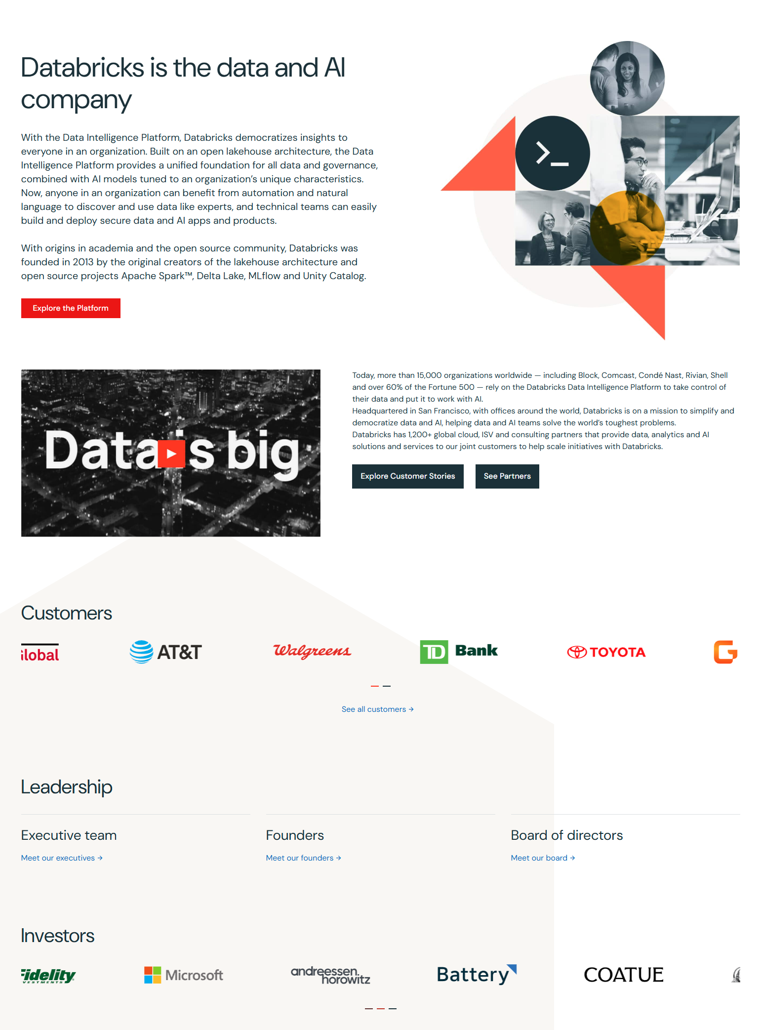 About Us @Databricks