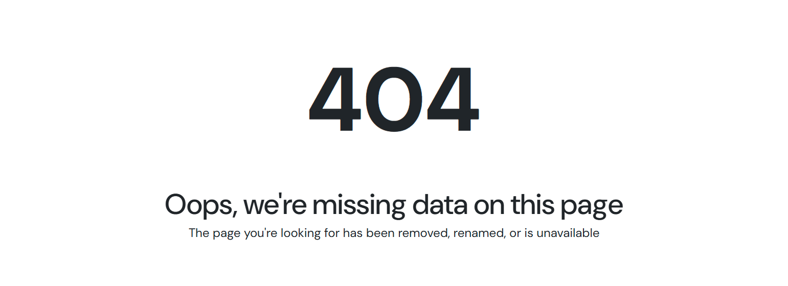 404 Error @Databricks
