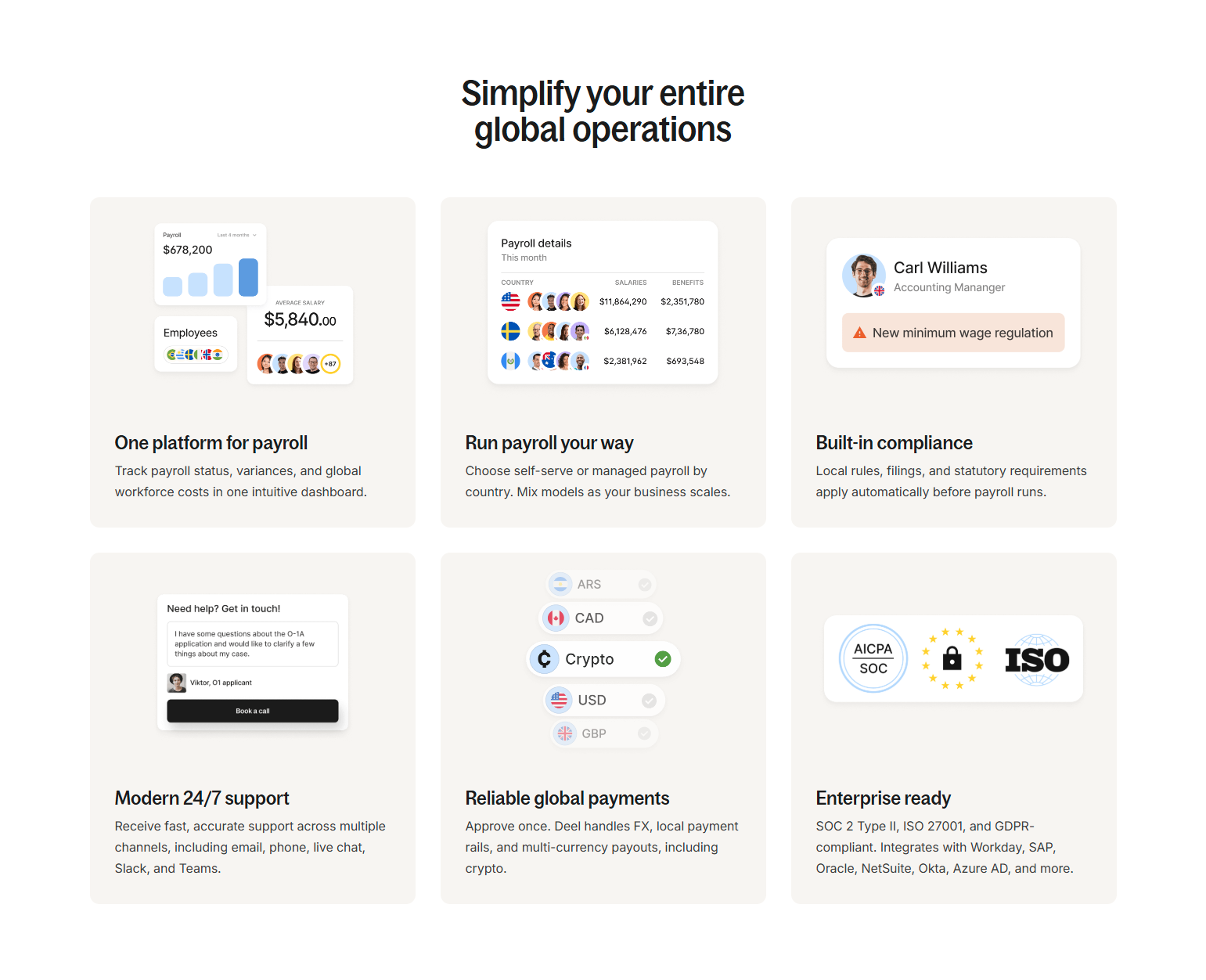 Features @Deel