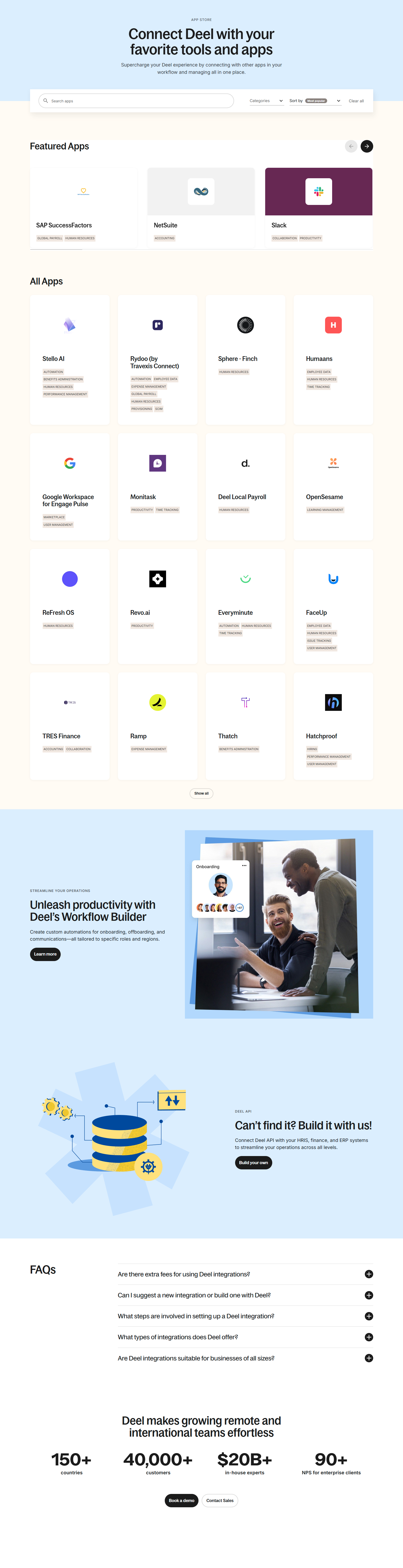 Integrations @Deel