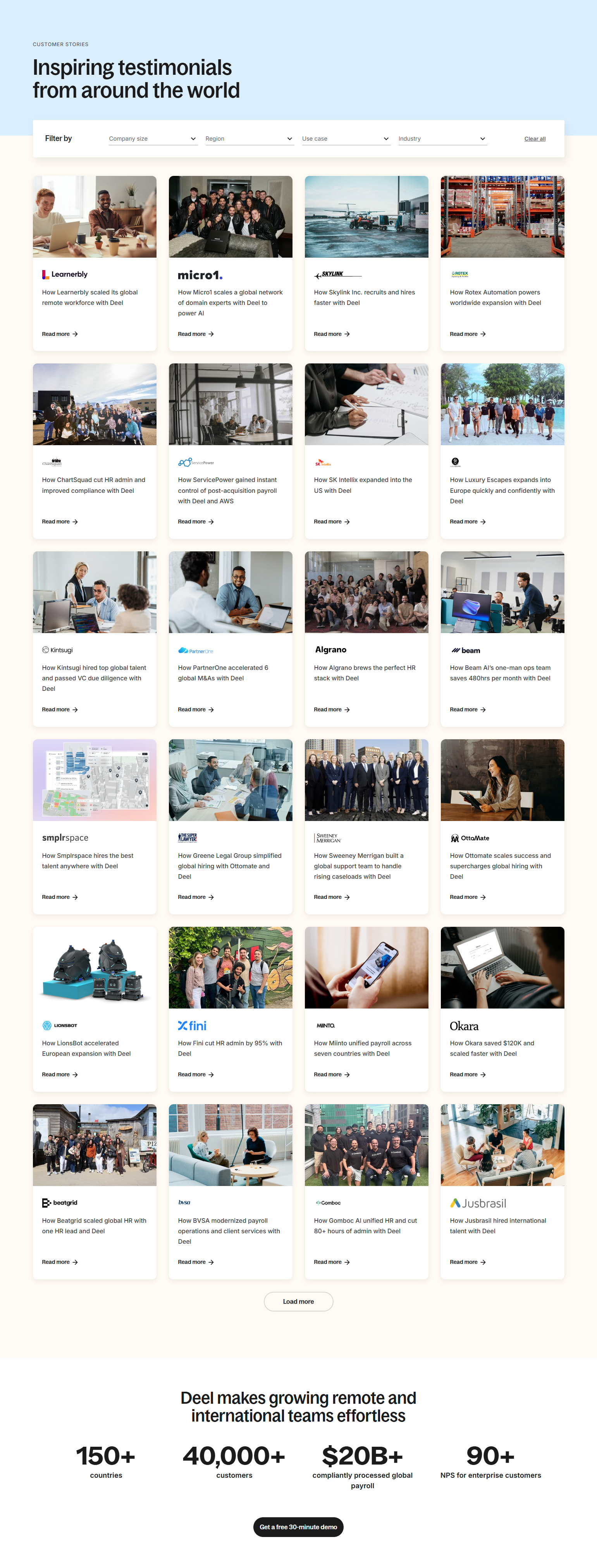 Case Study Index @Deel
