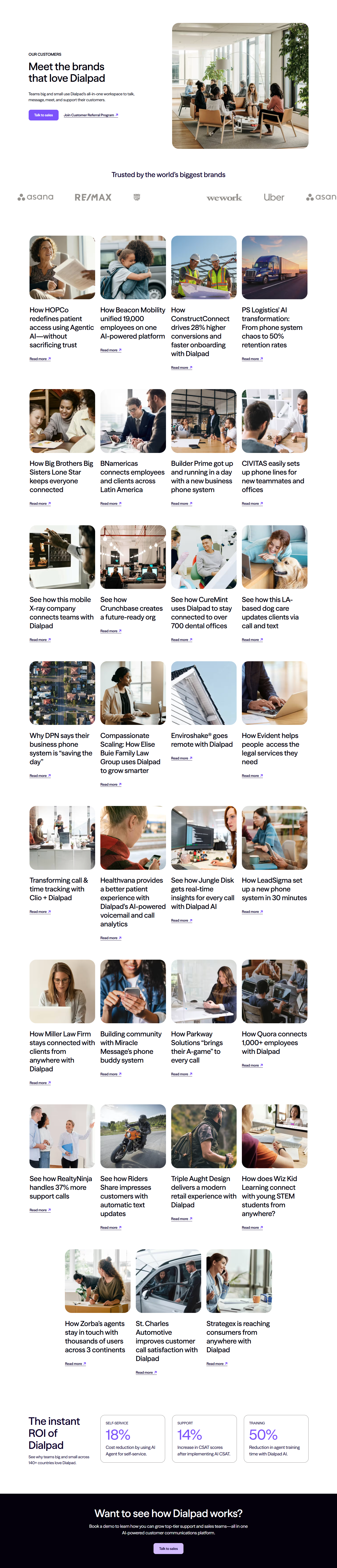 Case Study Index @Dialpad