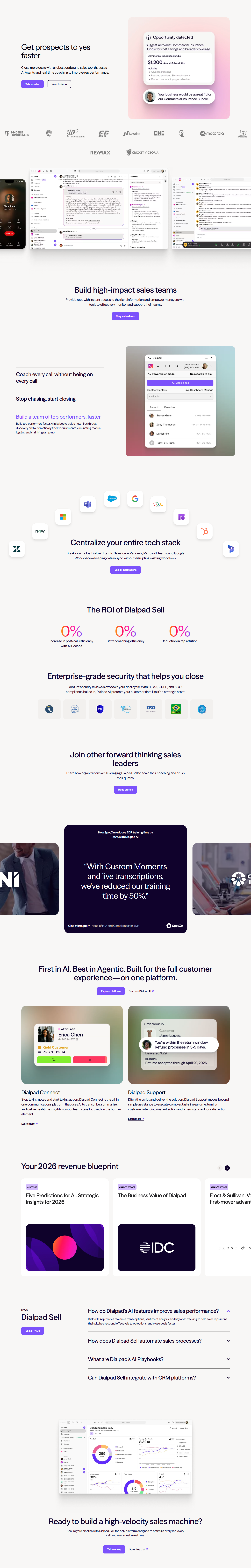 Product Page @Dialpad