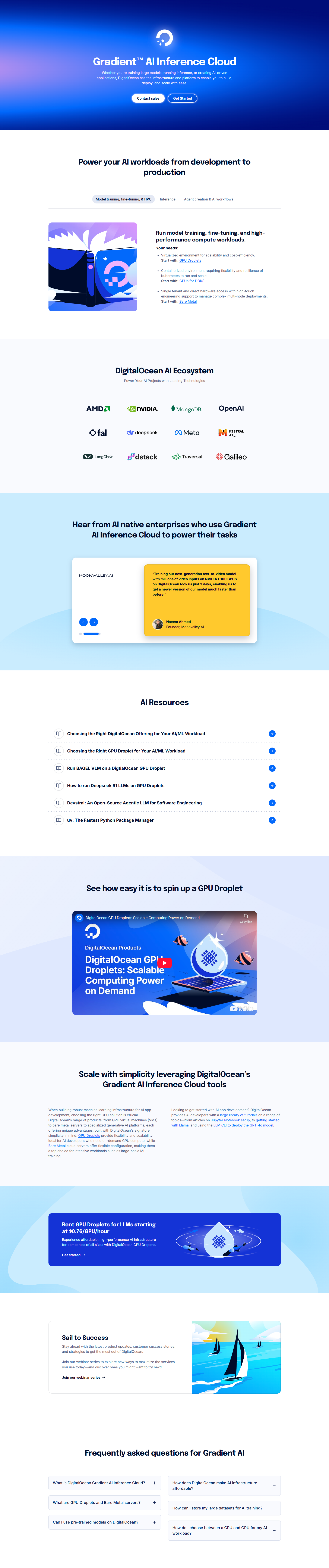 Features @DigitalOcean