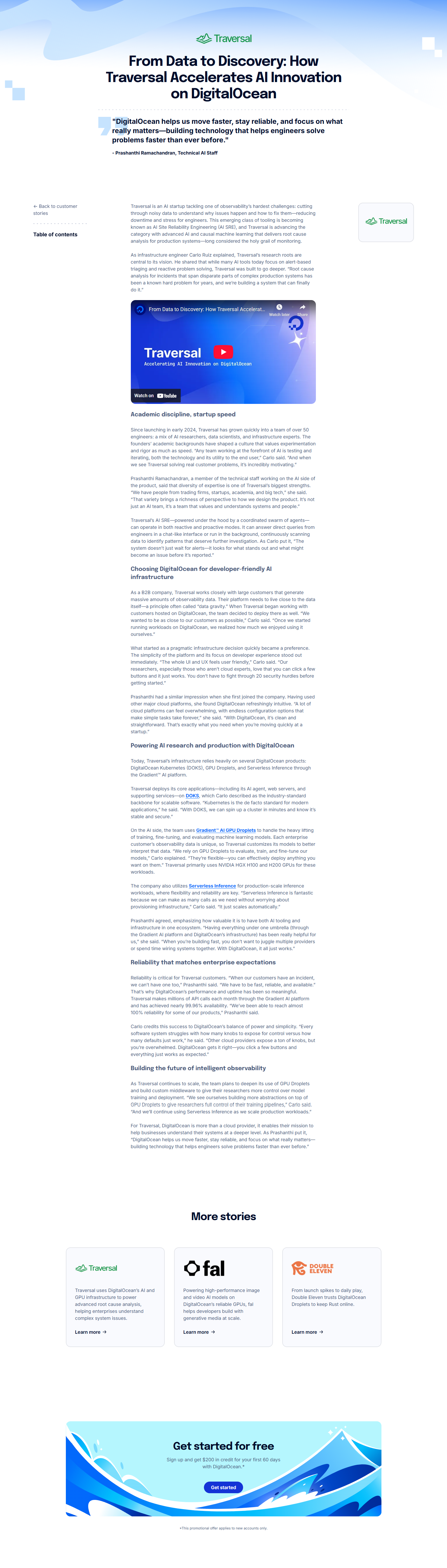 Case Study @DigitalOcean