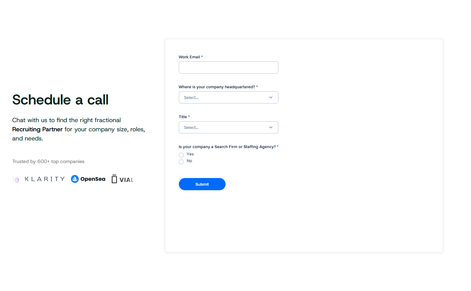 Contact Sales @Dover