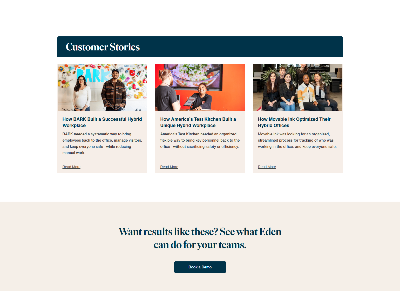 Case Study Index @Eden Tech