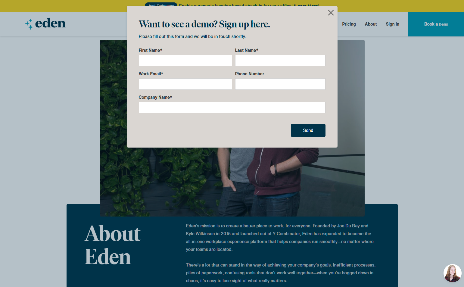 Contact Sales @Eden Tech