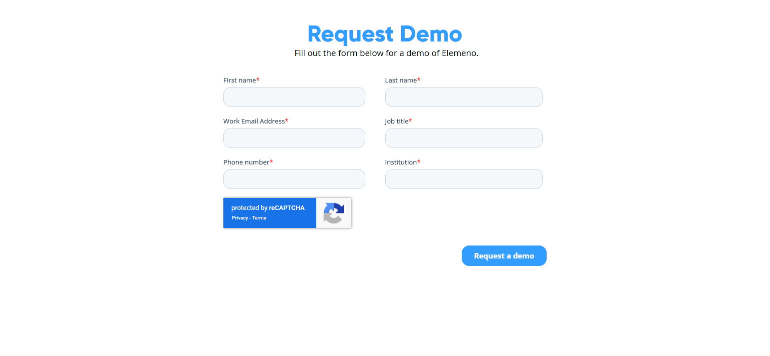 Contact Sales @Elemeno Health