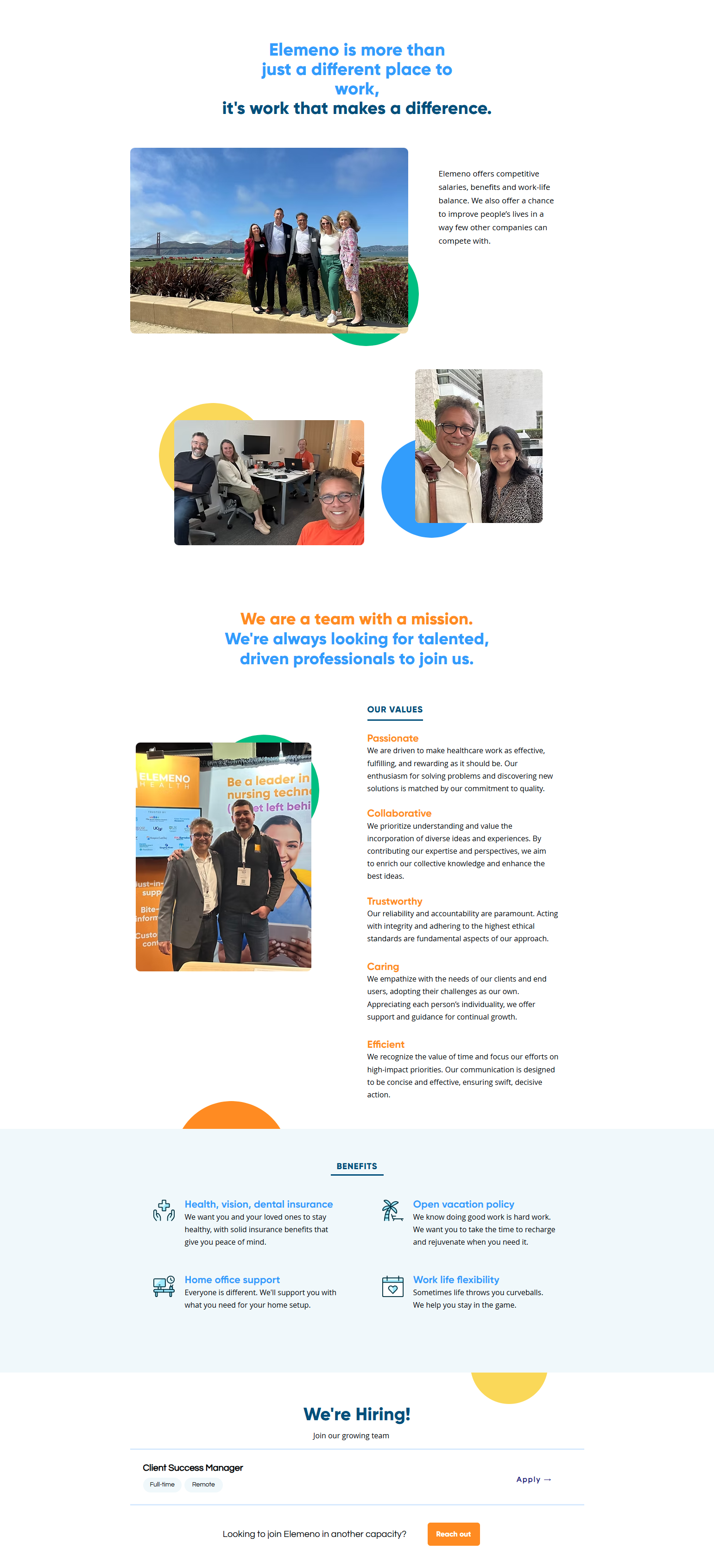 Careers @Elemeno Health