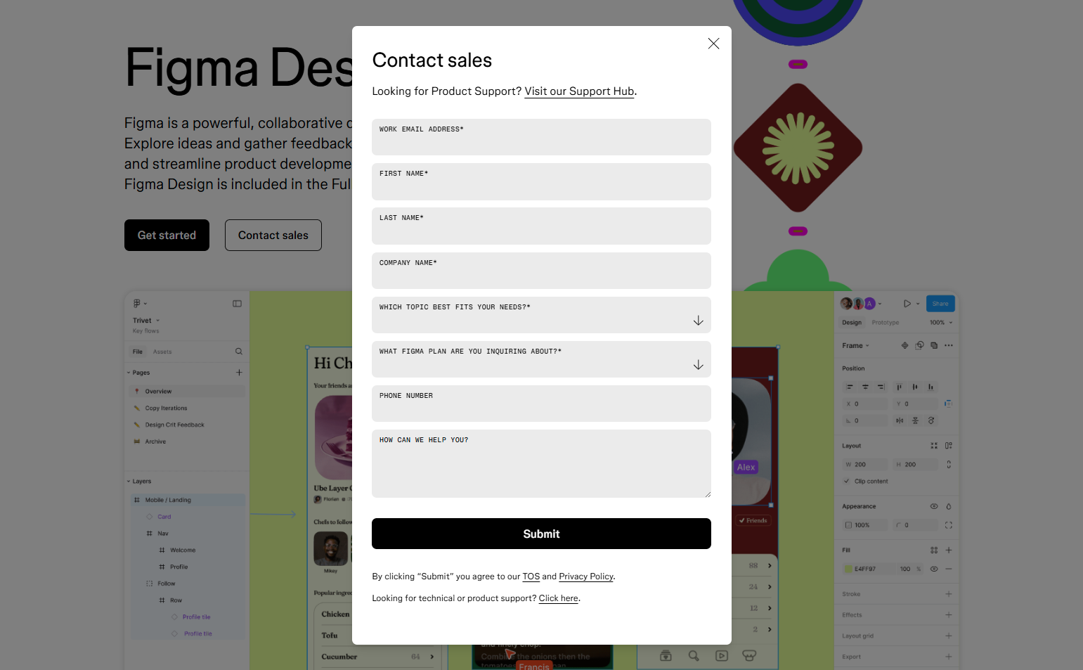 Contact Sales @Figma