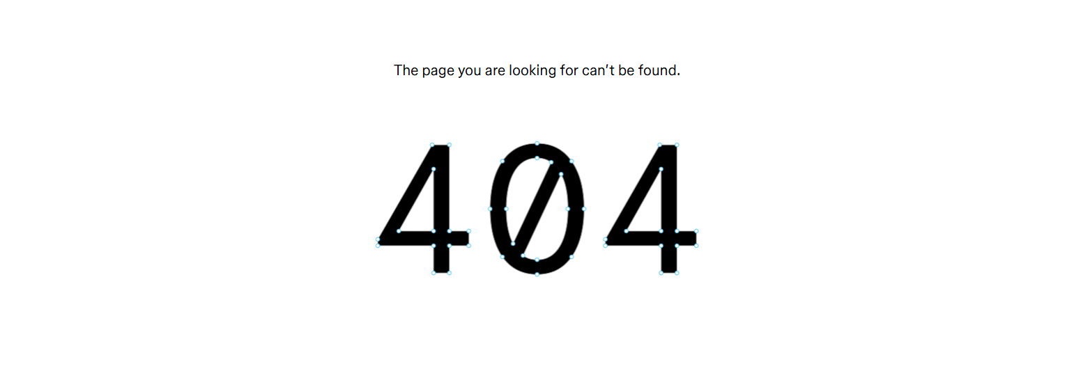 404 Error @Figma