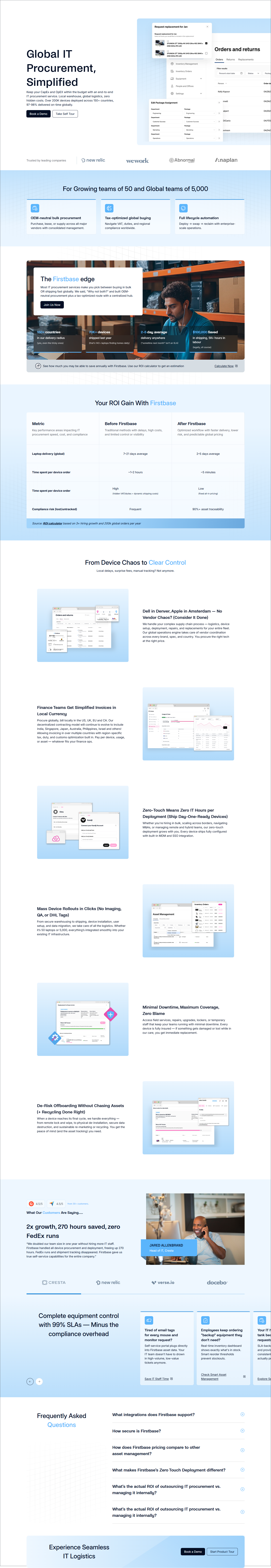Product Page @Firstbase