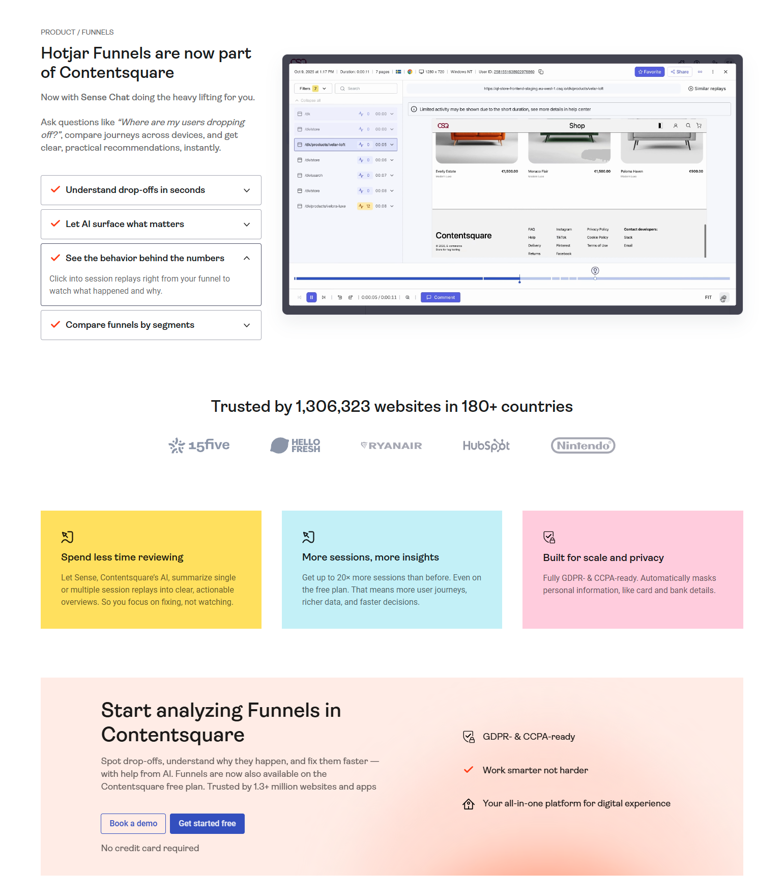 Product Page @Hotjar