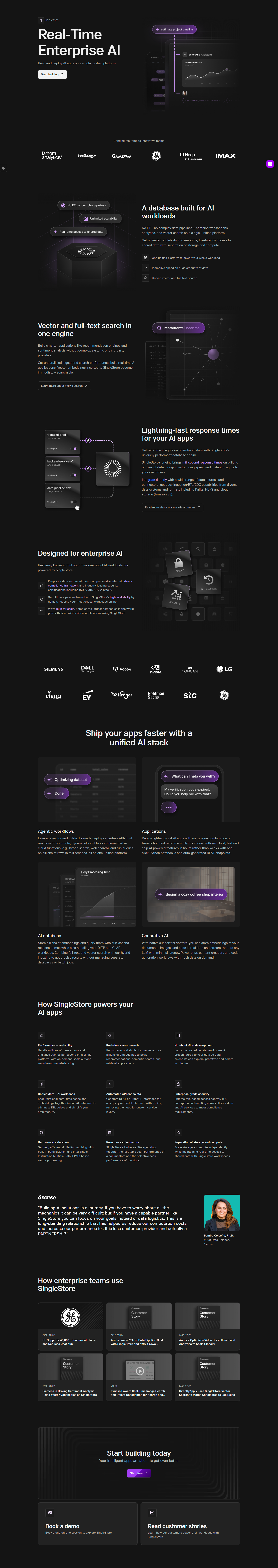 Features @SingleStore