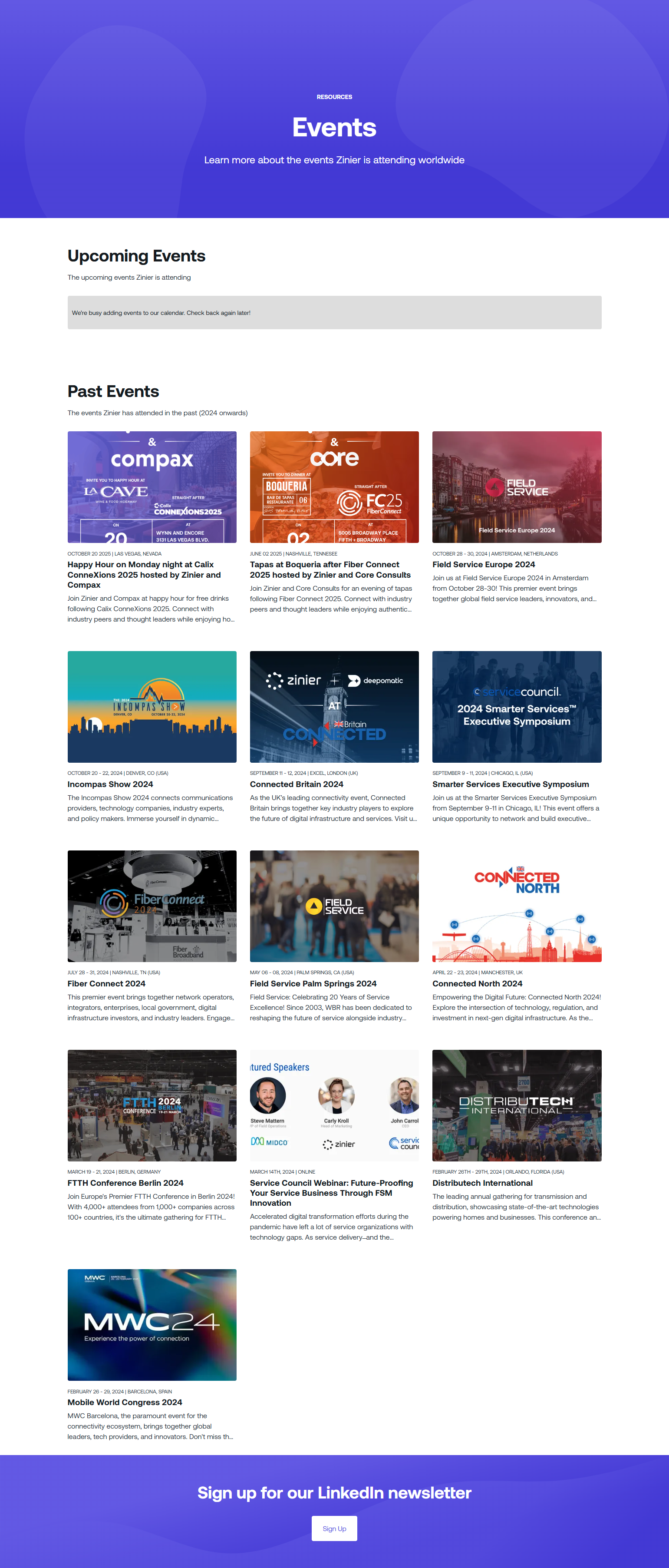 Events / Webinars @Zinier