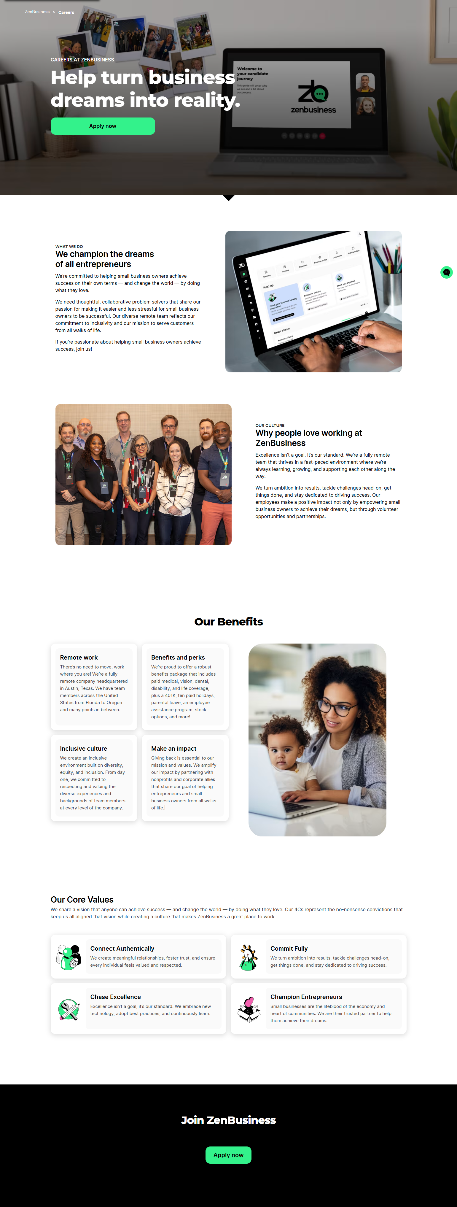 Careers @ZenBusiness