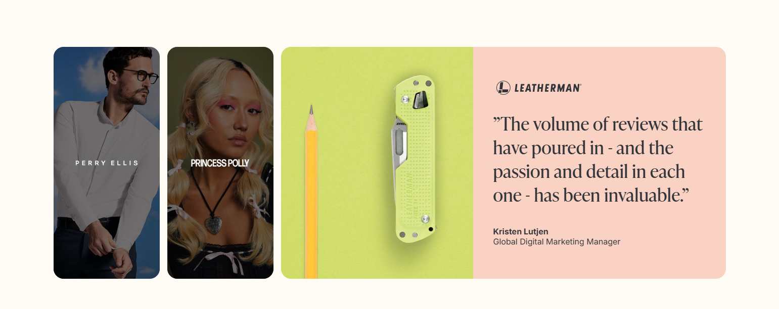 Testimonials Section @Yotpo