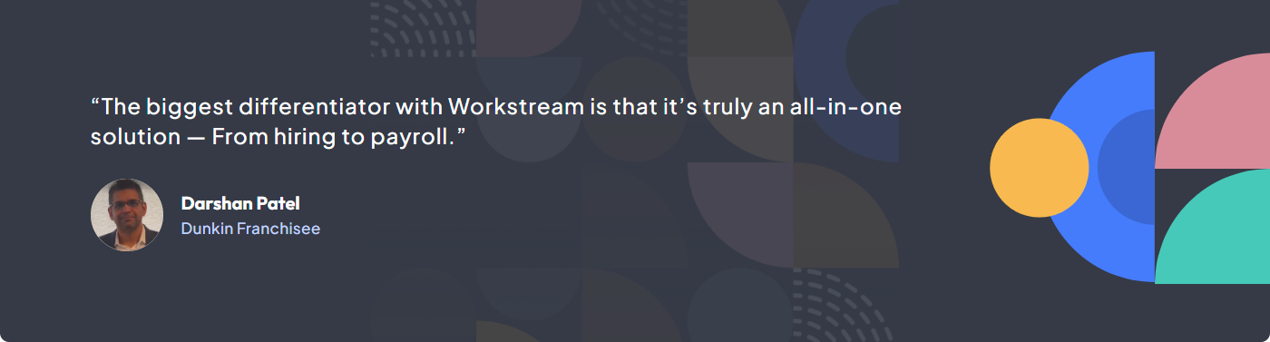 Testimonials Section @Workstream