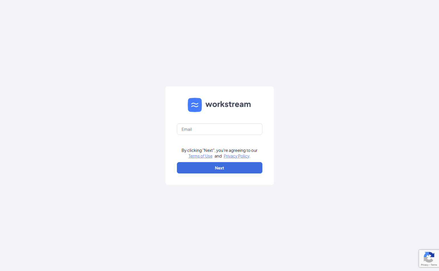 Login @Workstream