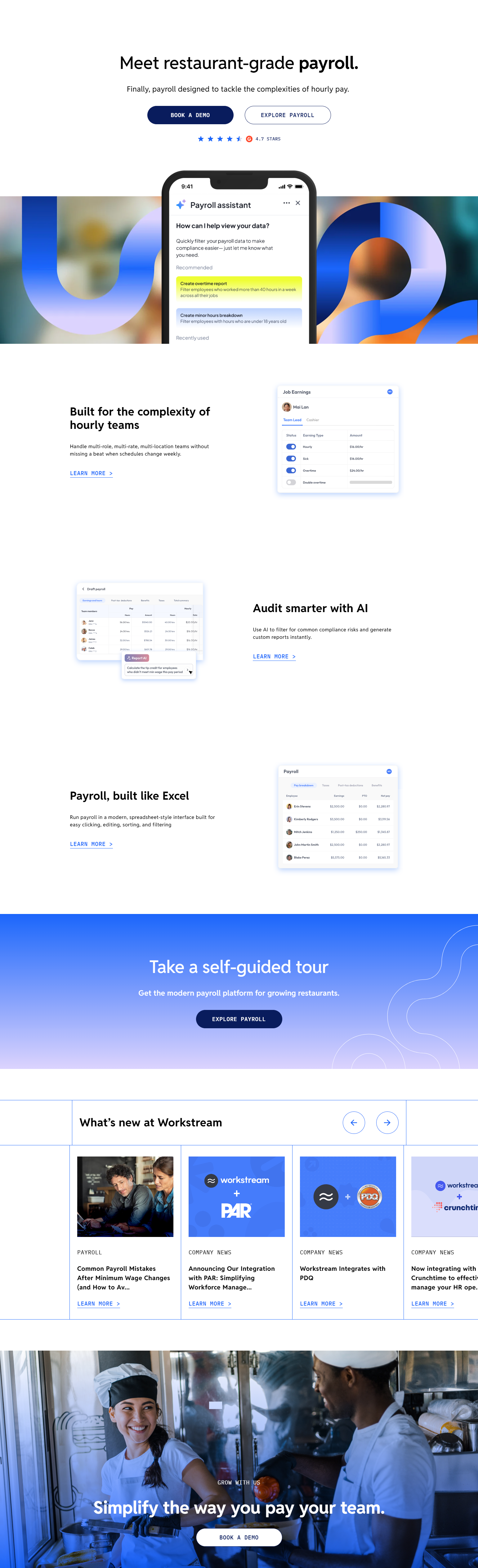 Product Page @Workstream