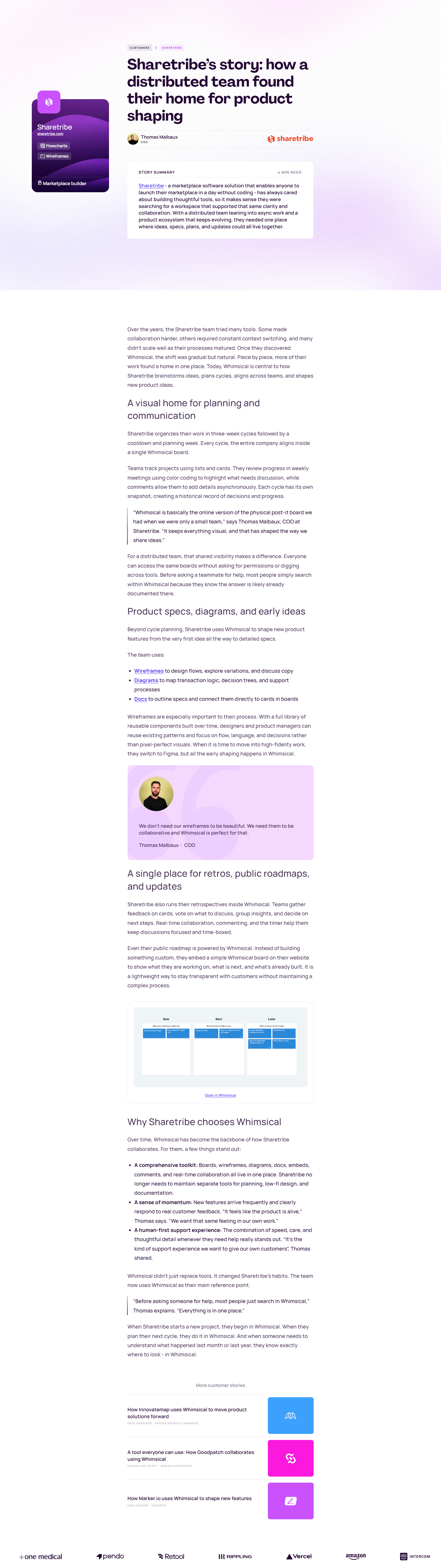 Case Study @Whimsical