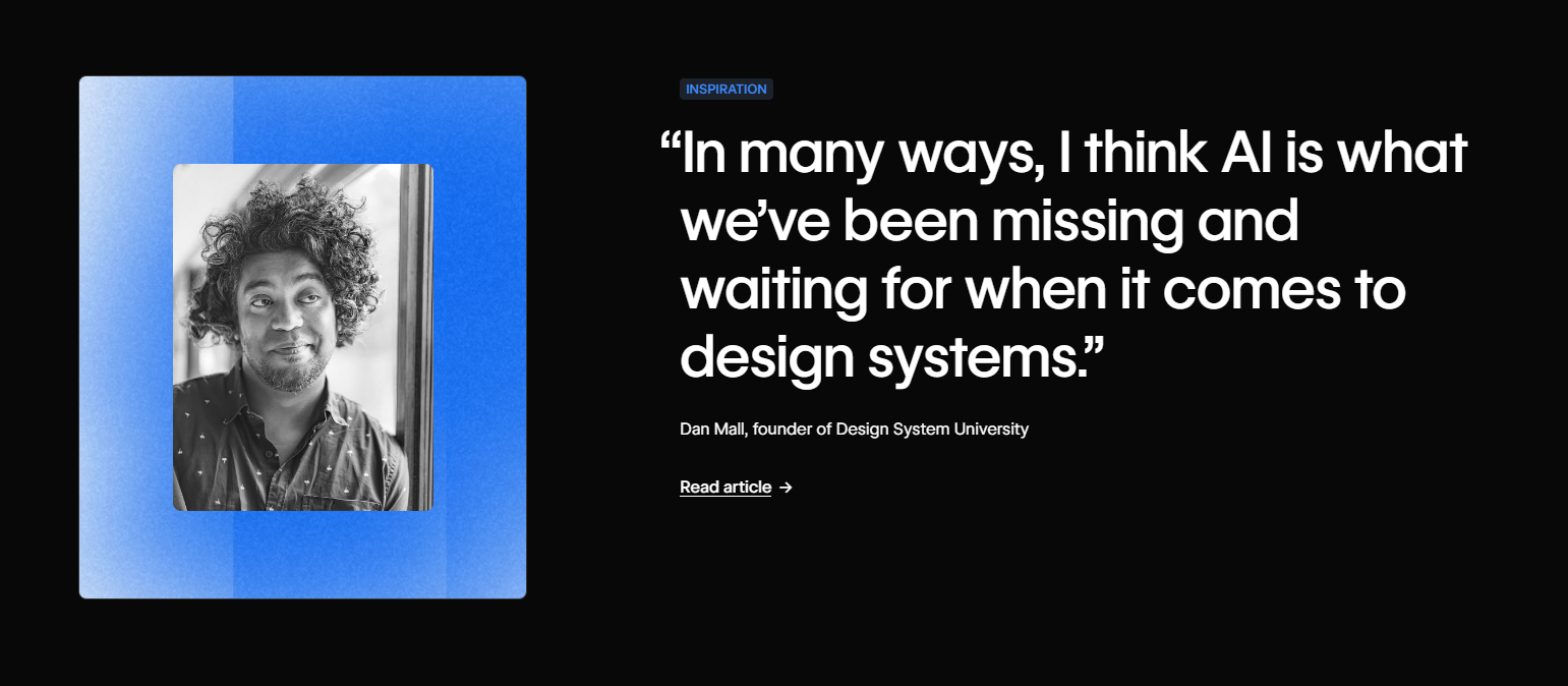 Testimonials Section @Webflow
