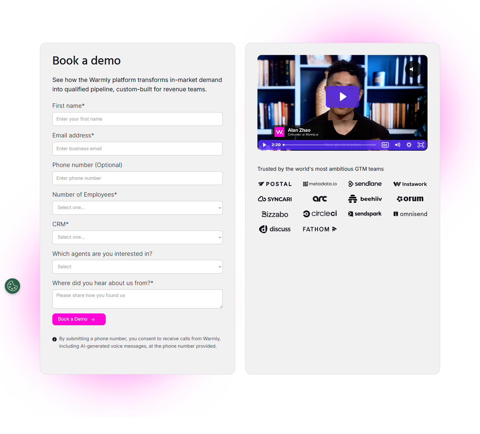 Contact Sales @Warmly