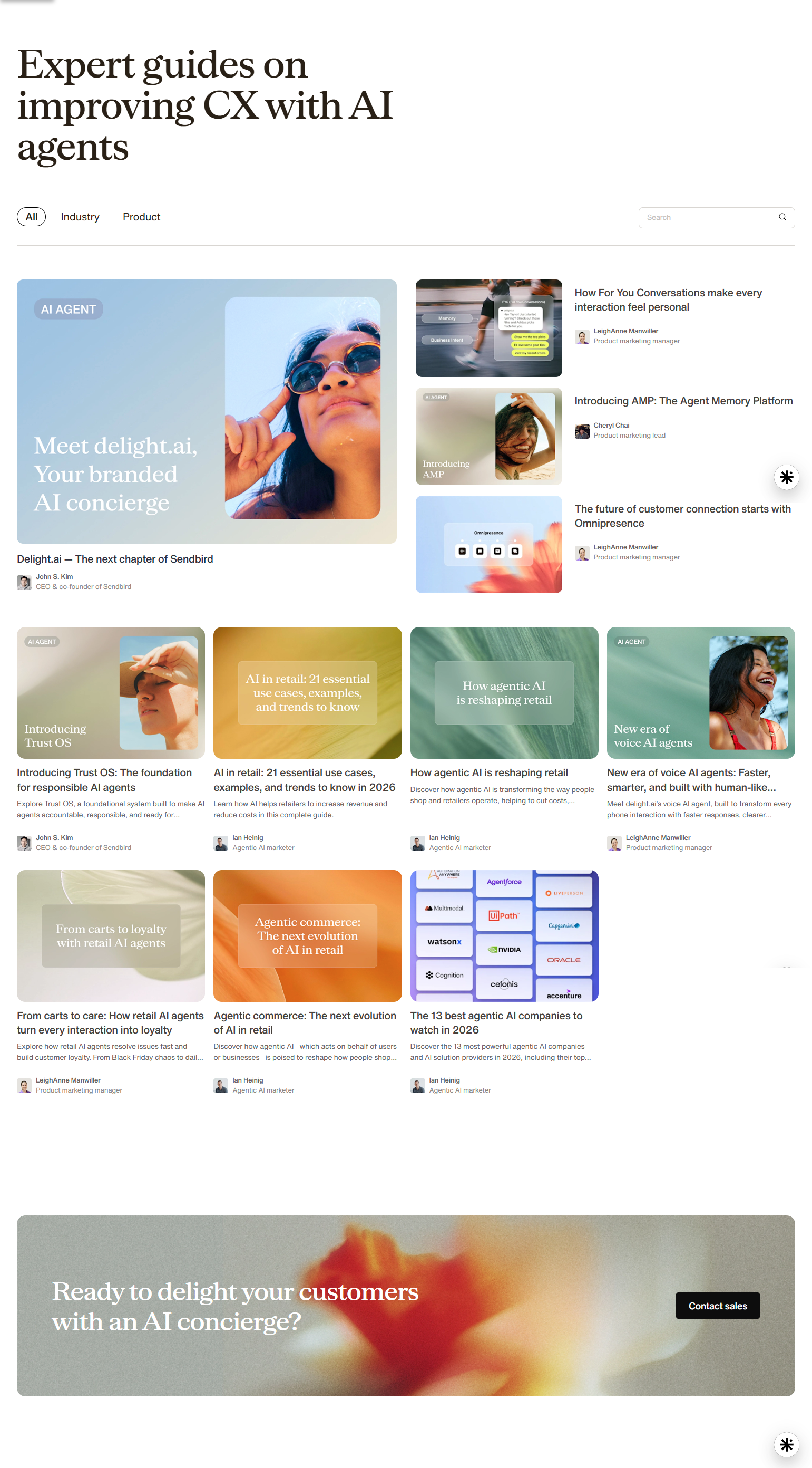 Blog Index @Delight AI