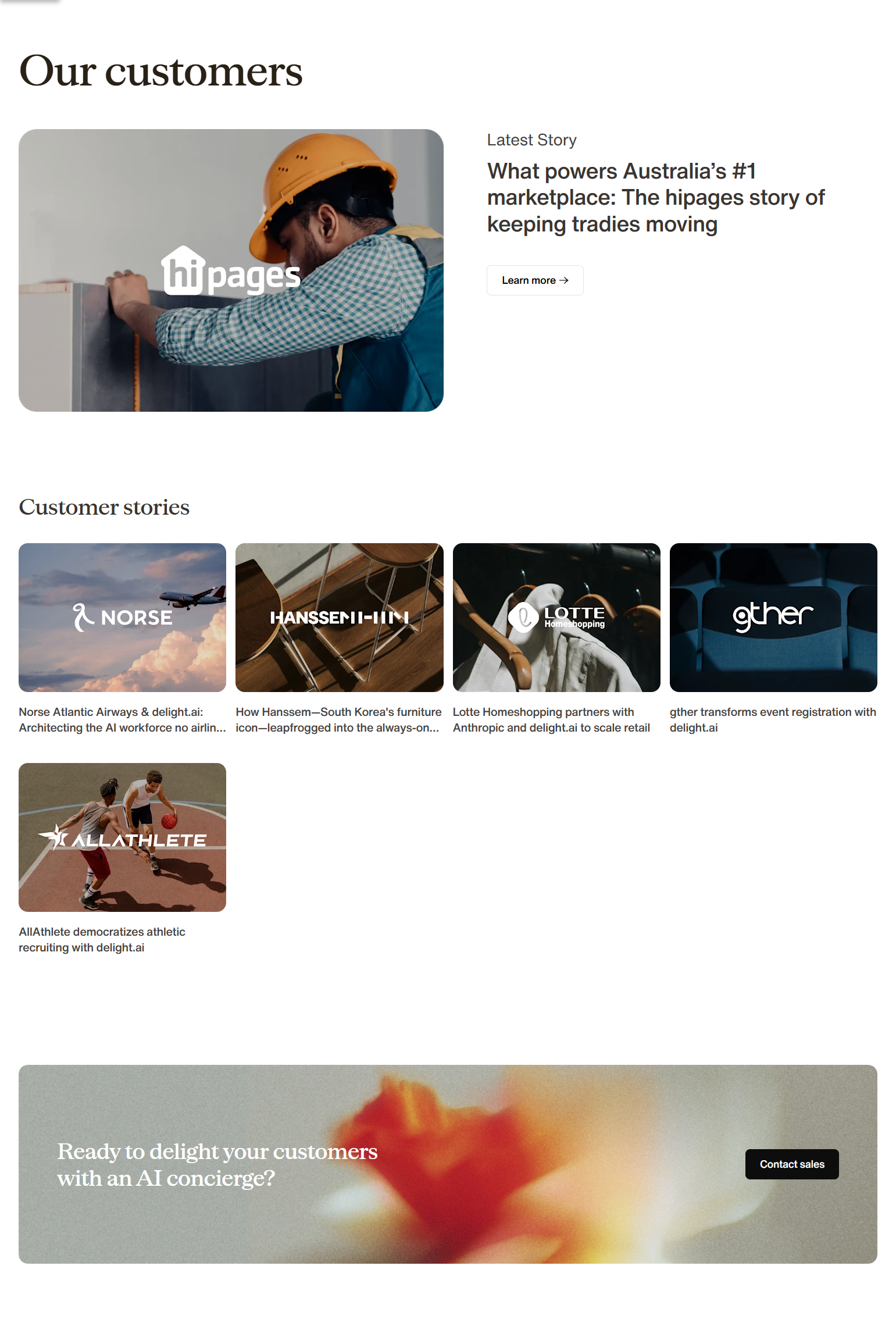 Case Study Index @Delight AI
