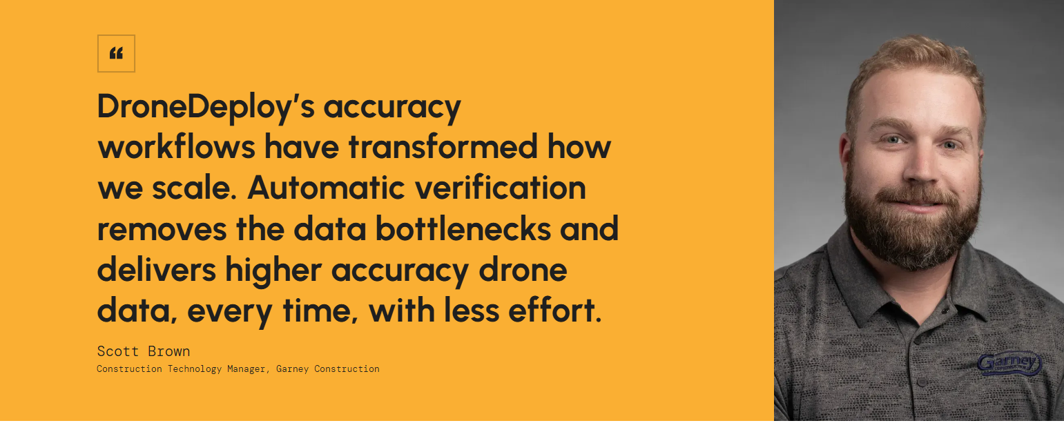Testimonials Section @DroneDeploy