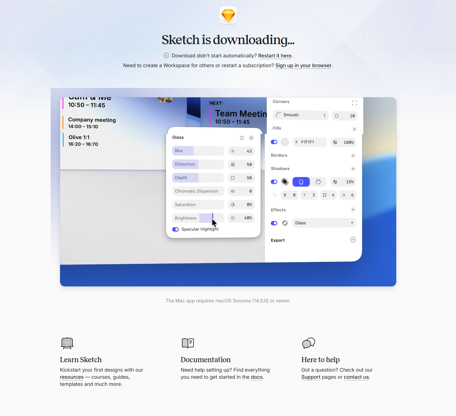 Download Page @Sketch