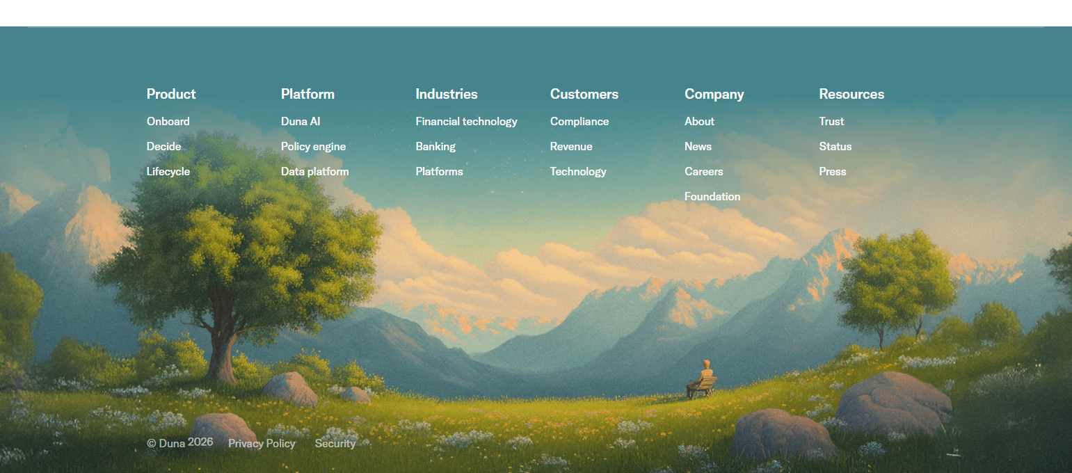 Footer @Duna