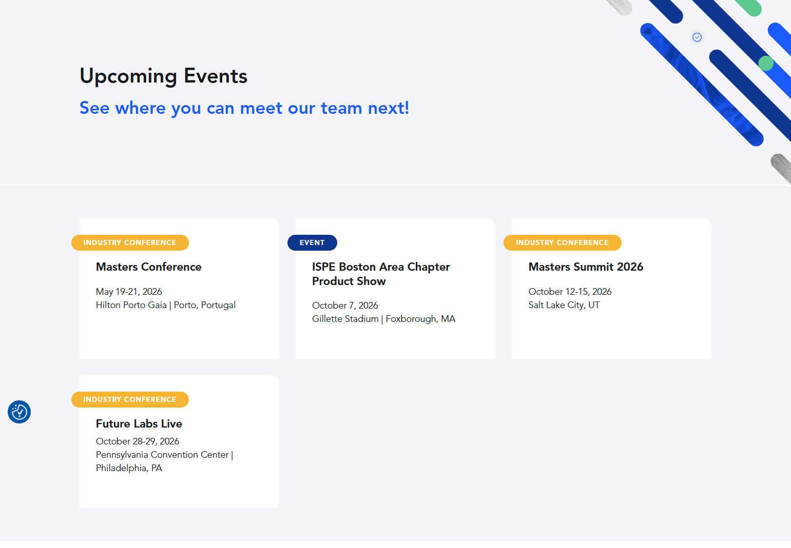 Events / Webinars @Elemental Machines