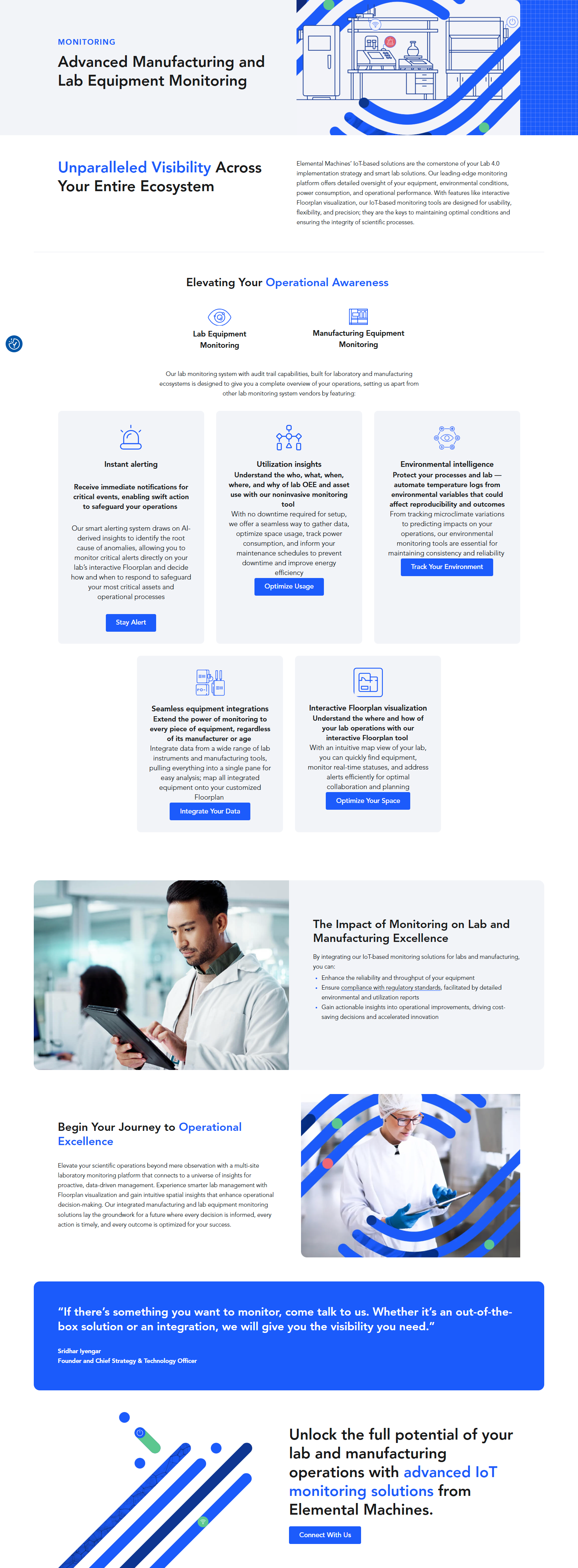 Features @Elemental Machines