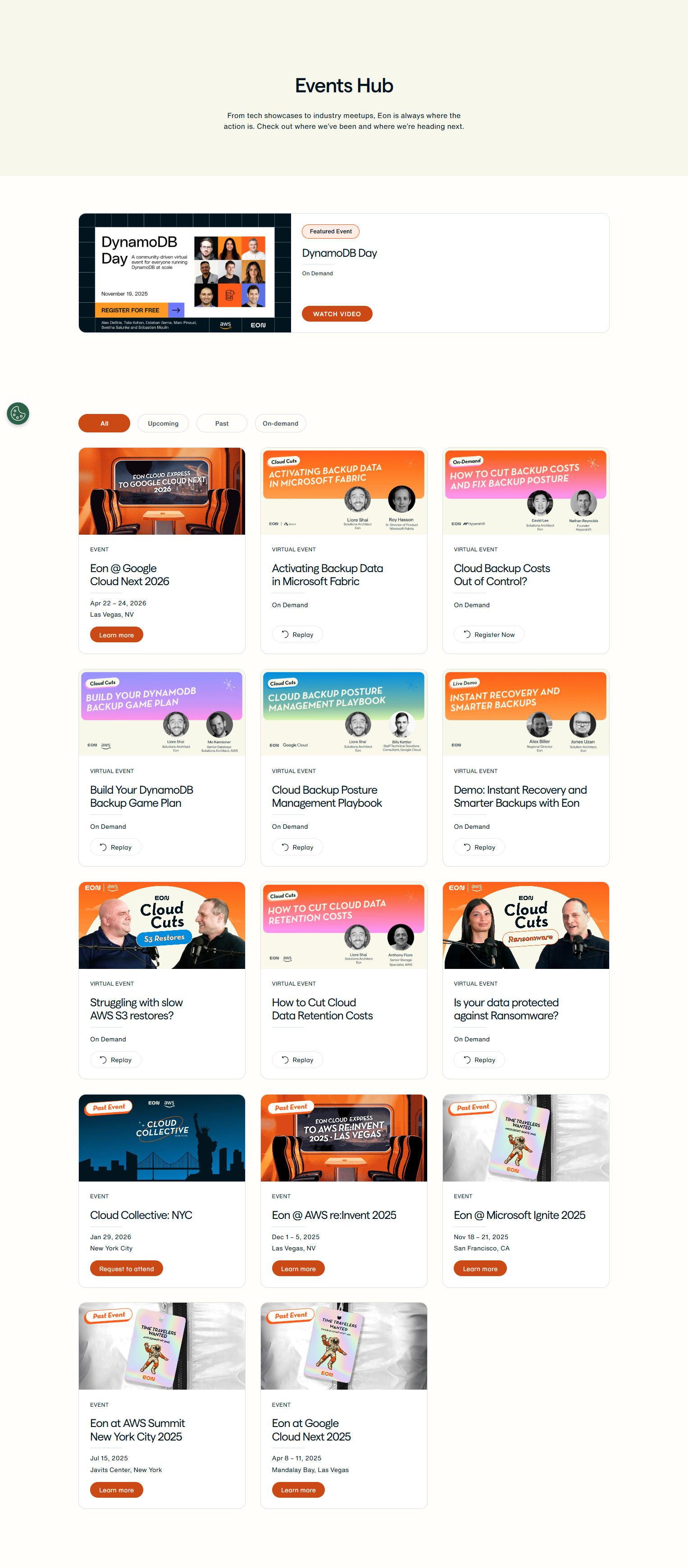 Events / Webinars @Eon