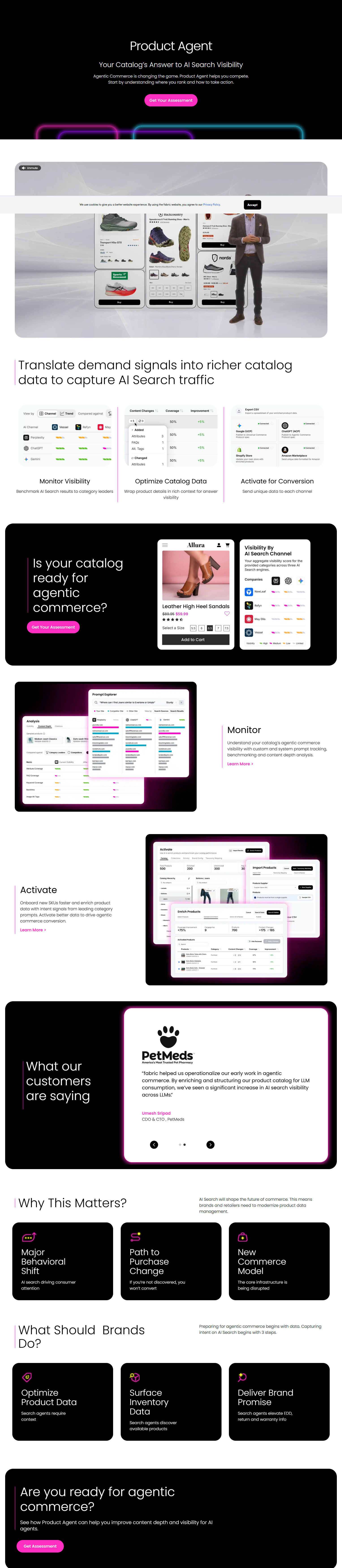 Product Page @Fabric