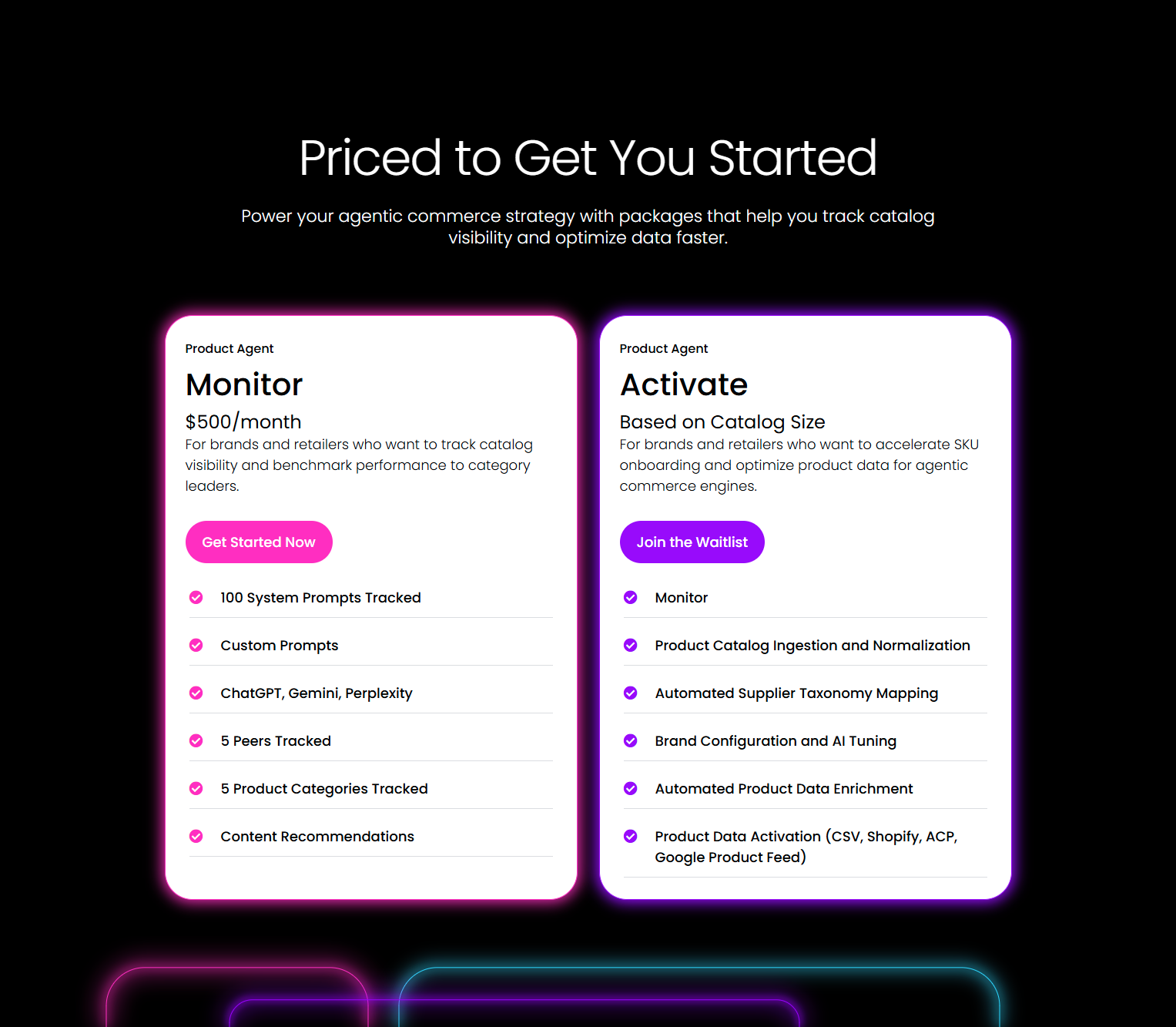 Pricing Page @Fabric