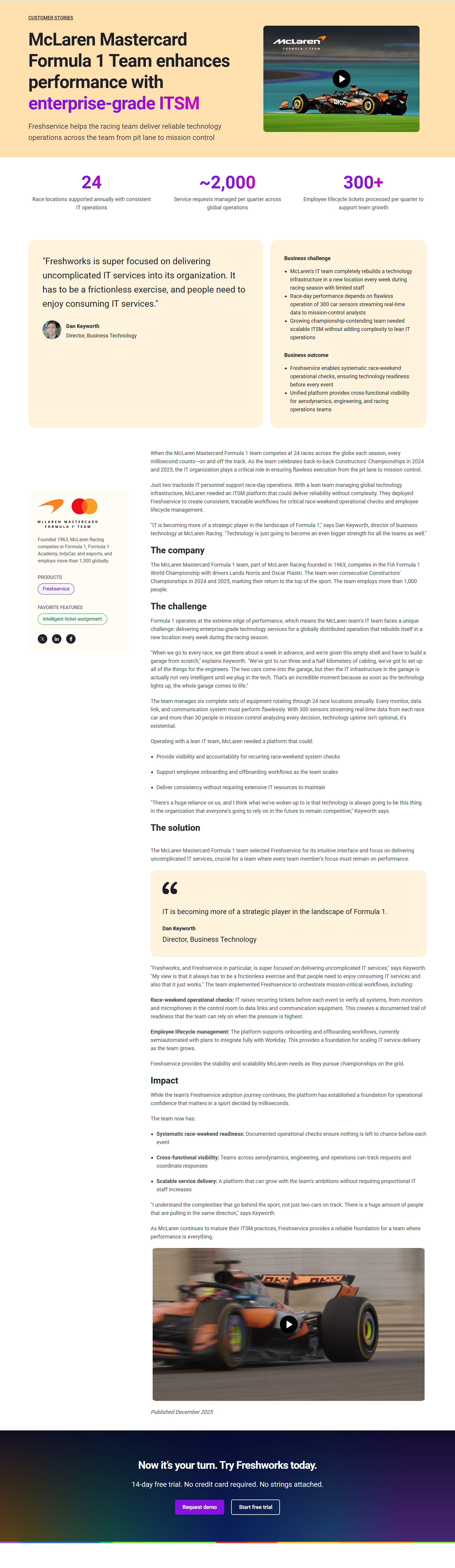 Case Study @Freshworks