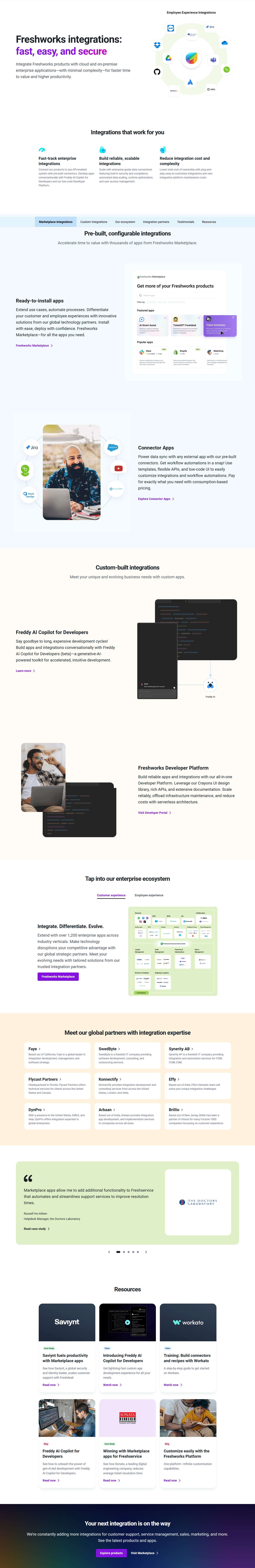 Integrations @Freshworks