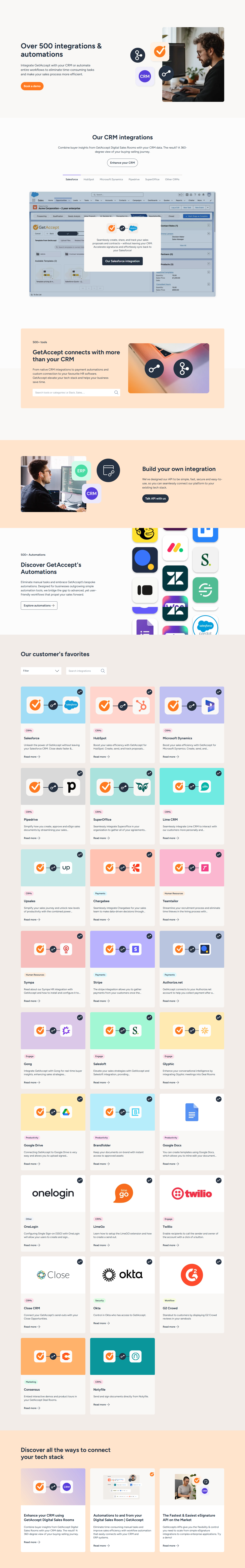 Integrations @GetAccept