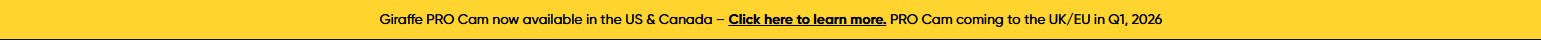 Annoucement Banner @Giraffe360