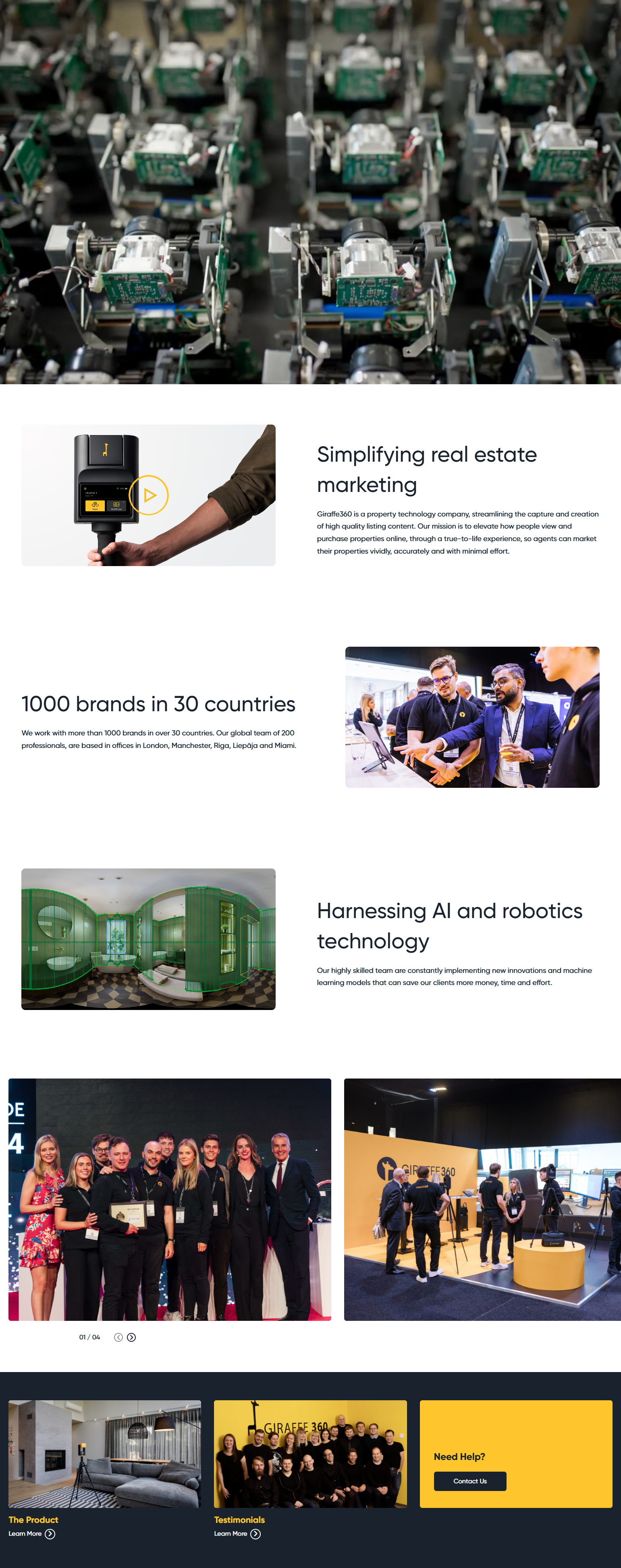 About Us @Giraffe360