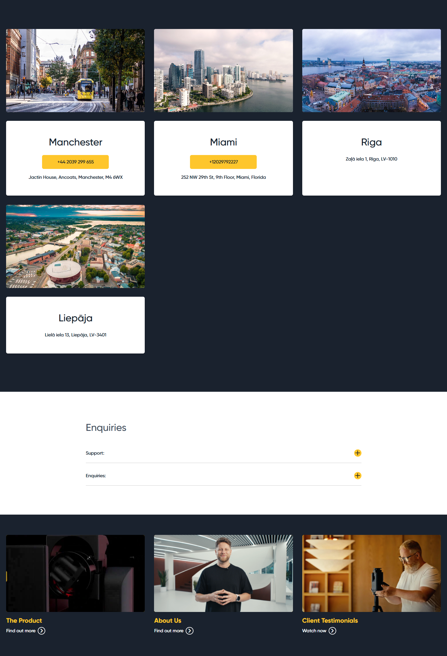 Contact Sales @Giraffe360