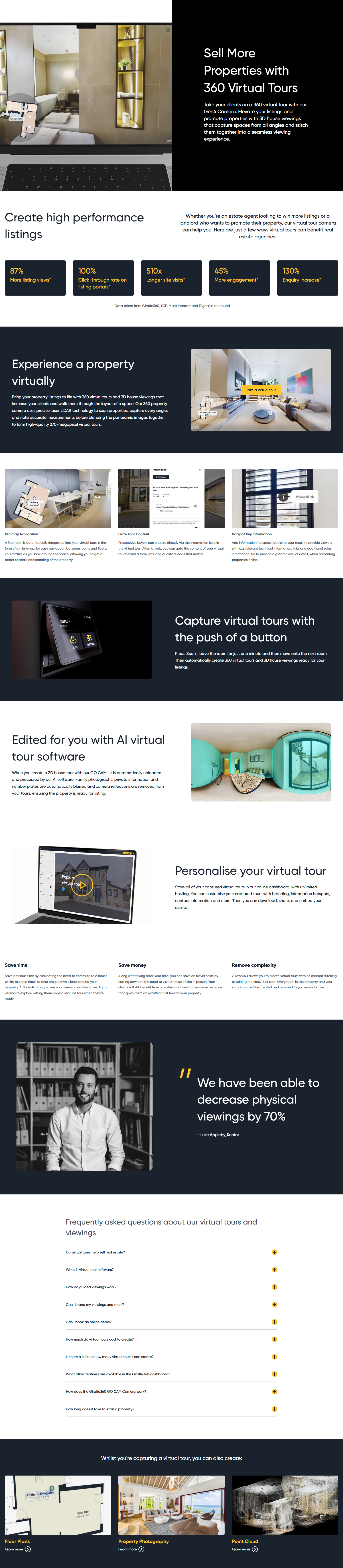 Product Page @Giraffe360