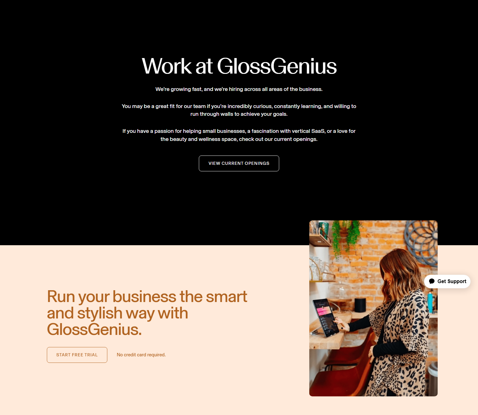 Careers @GlossGenius